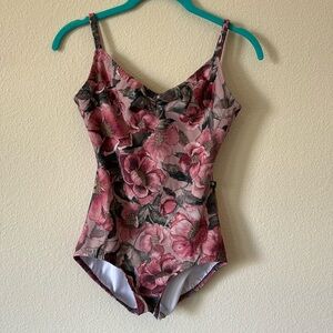 Luckyleo floral leotard Medium
